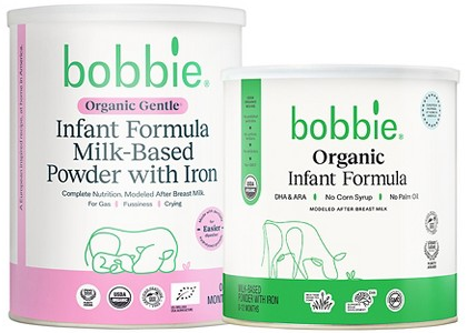 Select Bobbie baby formula