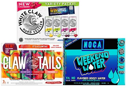 Select 12-pk. hard seltzers