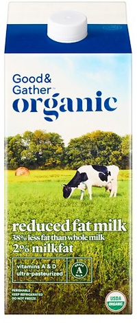 Good & Gather 64-oz. organic milk