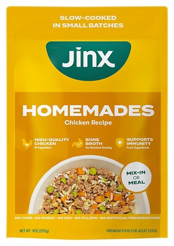 Jinx Homemades 9-oz. chicken recipe wet dog food