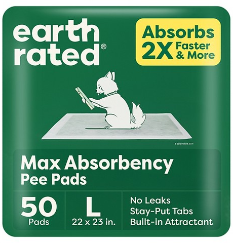 Earth Rated 50-ct. large pee pads