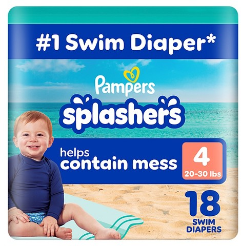 Pampers Splashers 18-pk. swim diapers