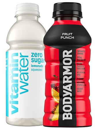 Select smartwater, vitaminwater & BODYARMOR drinks