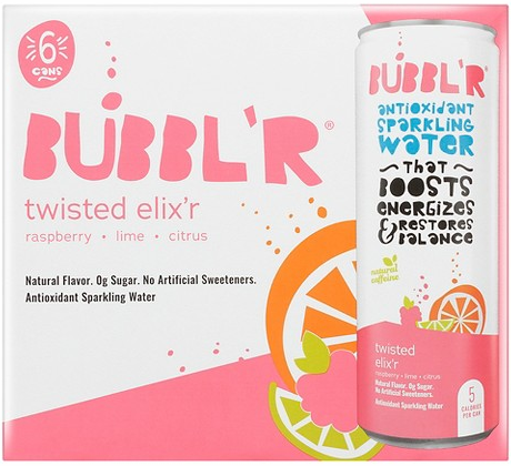 BUBBL’R 6-pk. sparkling water