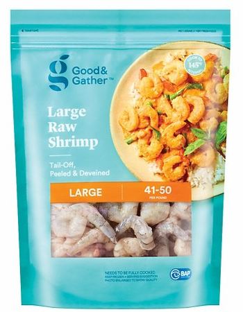 Select Good & Gather™ frozen shrimp