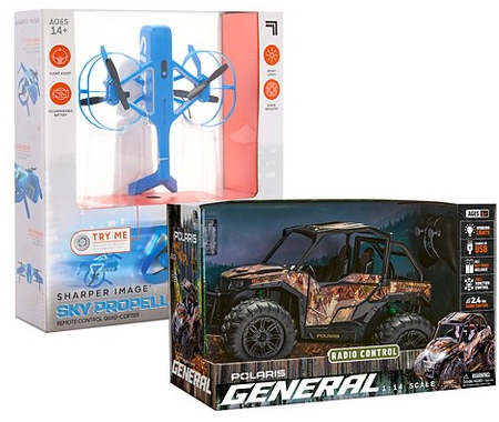 Select Sharper Image RC vehicles & drones
