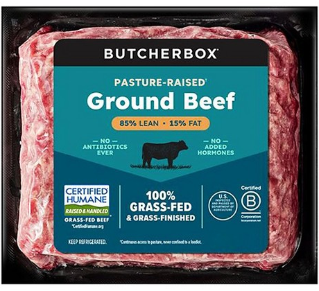 ButcherBox grass-fed beef