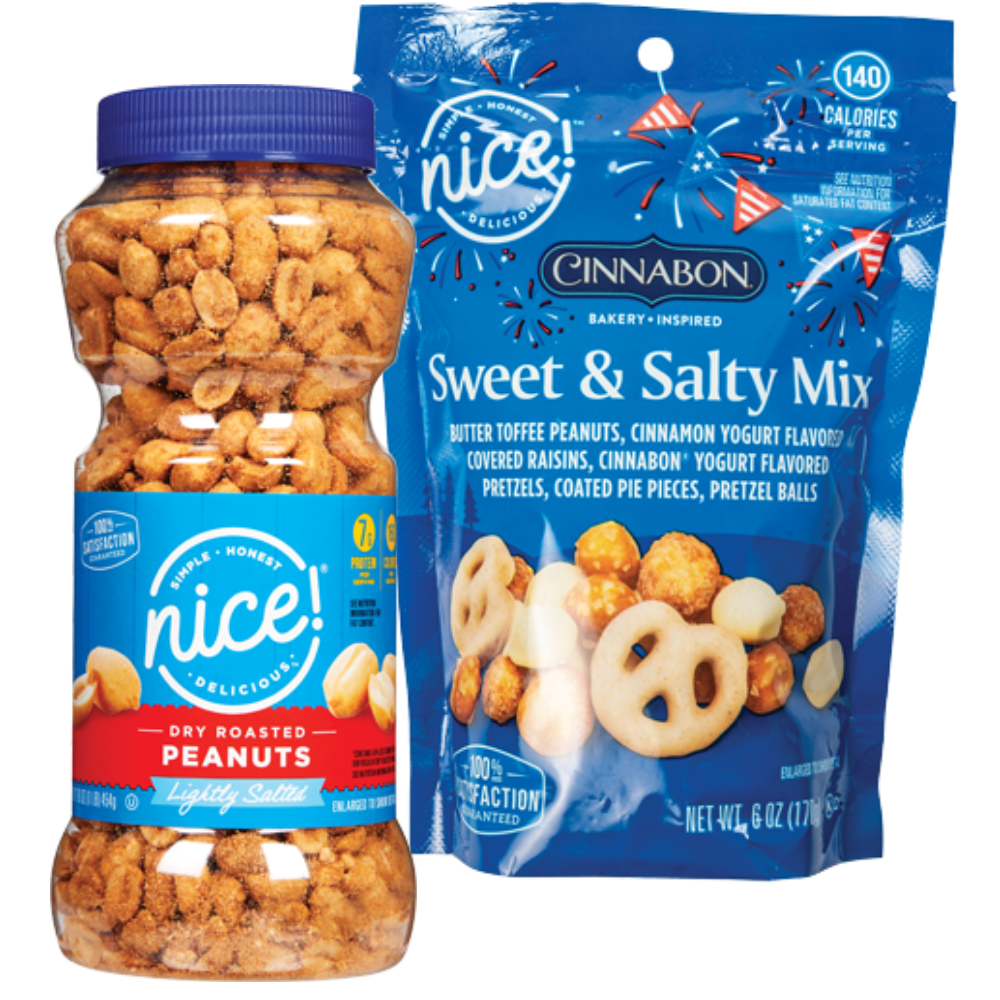 Nice!® Peanuts or Trail Mix