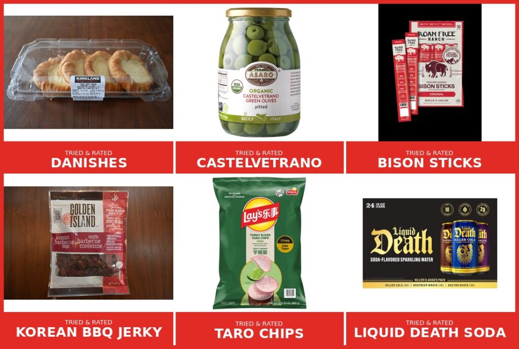 Tried, Tasted, and Rated: 8 Costco finds collage