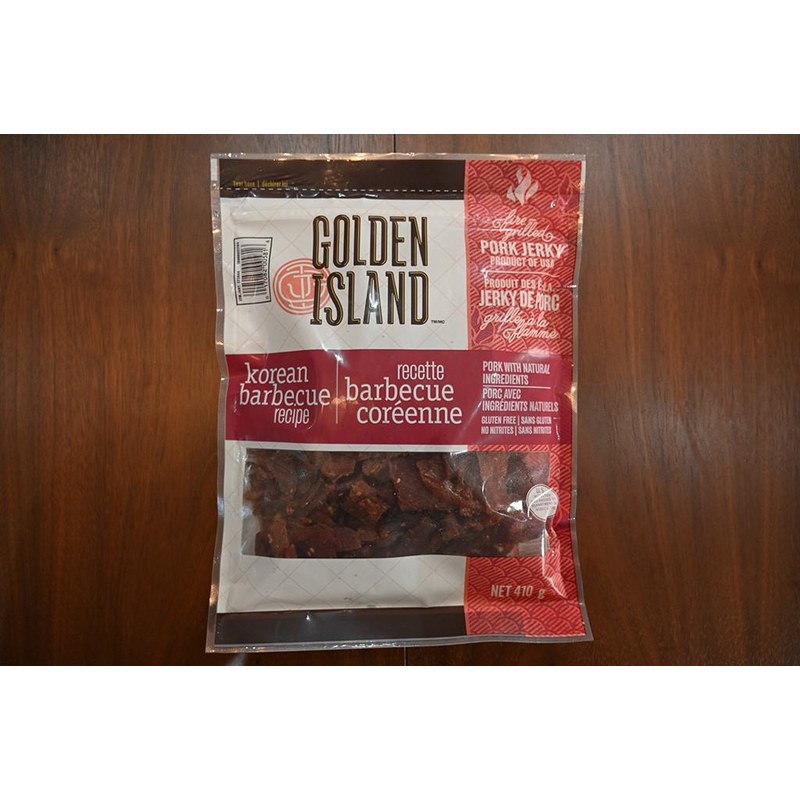 Golden Island Korean BBQ Pork Jerky at Costco