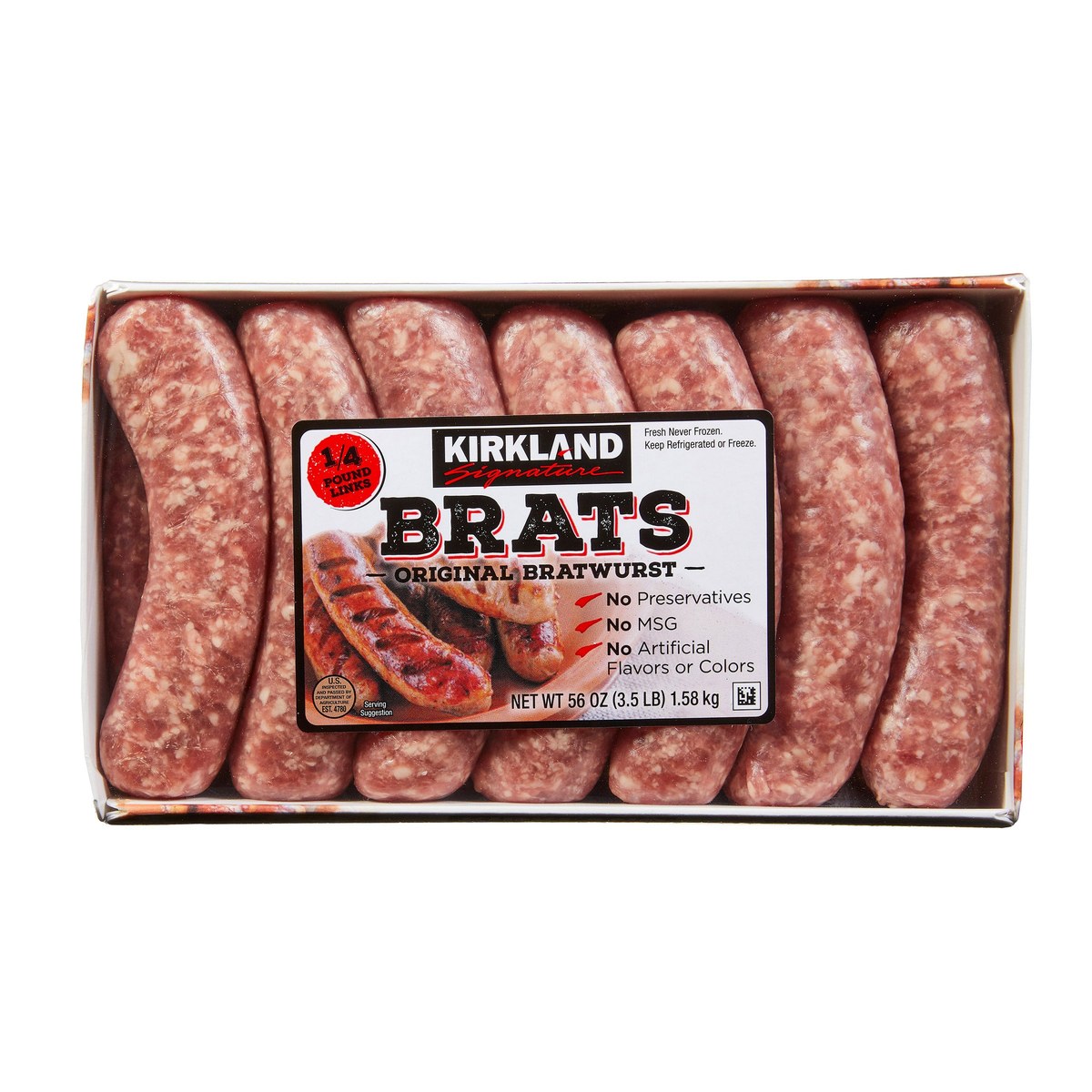 Kirkland Signature Bratwurst (14-Count)