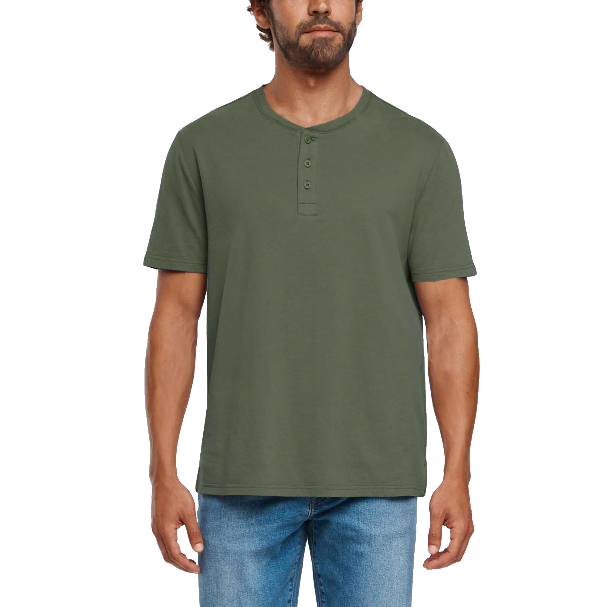 5. Gap Men's Short Sleeve Henley — $13.99