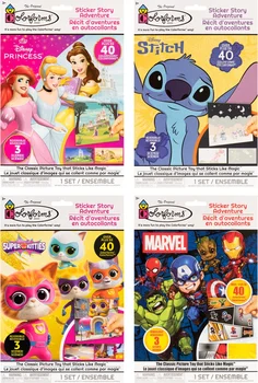 Colorforms Licensed Character Sticker Packs