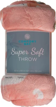 Comfort Bay Animal Print Super Soft Throw, 50 in x 60 in, Assorted