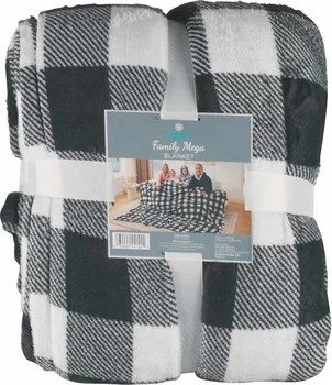 Comfort Bay Plaid Family Mega Blanket, Assorted