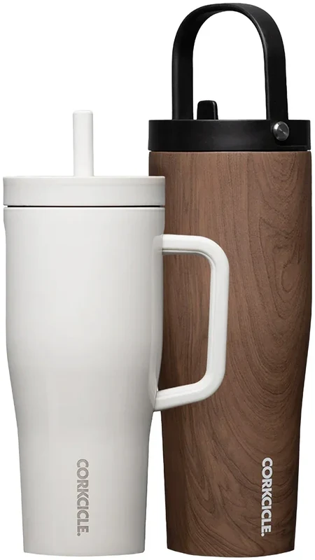 Corkcicle 22 oz. Cruiser and 30 oz. Go Cup XL Set