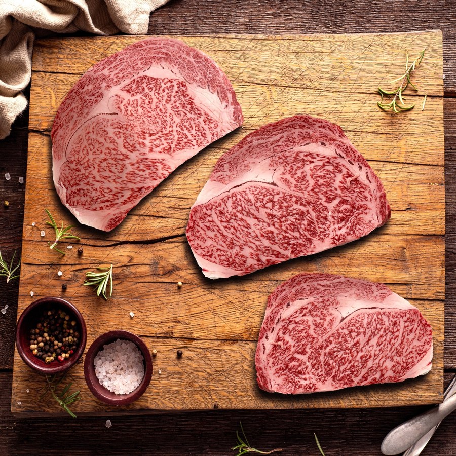 Authentic Wagyu Japanese A5 Ribeye (3-pack)