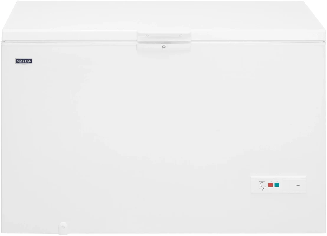 Maytag 16 cu. ft. Chest Freezer with Heavy Duty Sliding Baskets in White