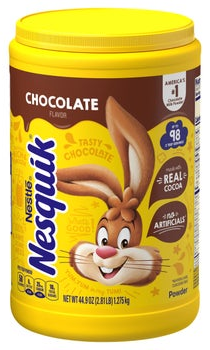 Nestle, Nesquik Chocolate Drink Mix, 2.81 lbs
