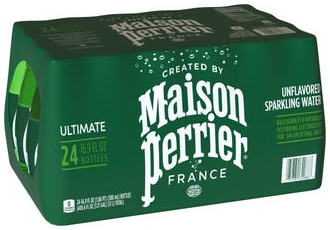 Maison Perrier Sparkling Water, 16.9 fl oz, 24-count