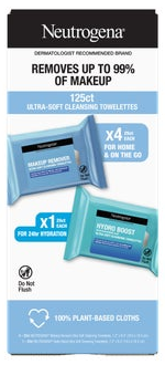 Neutrogena Makeup Remover Wipes, 125-count