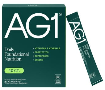 AG1 Daily Foundational Nutrition, 40-count