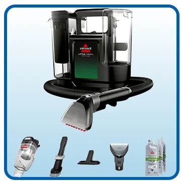 BISSELL Little Green MultiClean Wet and Dry Portable Carpet and Upholstery Cleaner