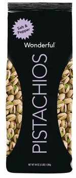 Wonderful Pistachios, Salt & Pepper, 3 lbs