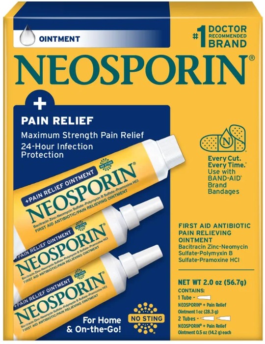 Neosporin® + Pain Relief Antibiotic Ointment