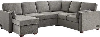 Coddle Luke Sleeper Sectional with Reversible Chaise and Storage