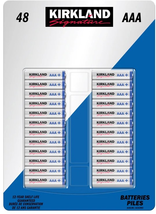 Kirkland Signature AAA Batteries