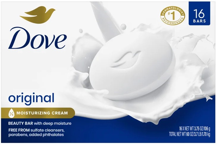 Dove Original Moisturizing Beauty Bar