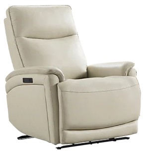 Sanders Leather Power Recliner with Power Headrest
