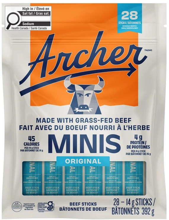Archer Grass-Fed Beef Sticks Minis