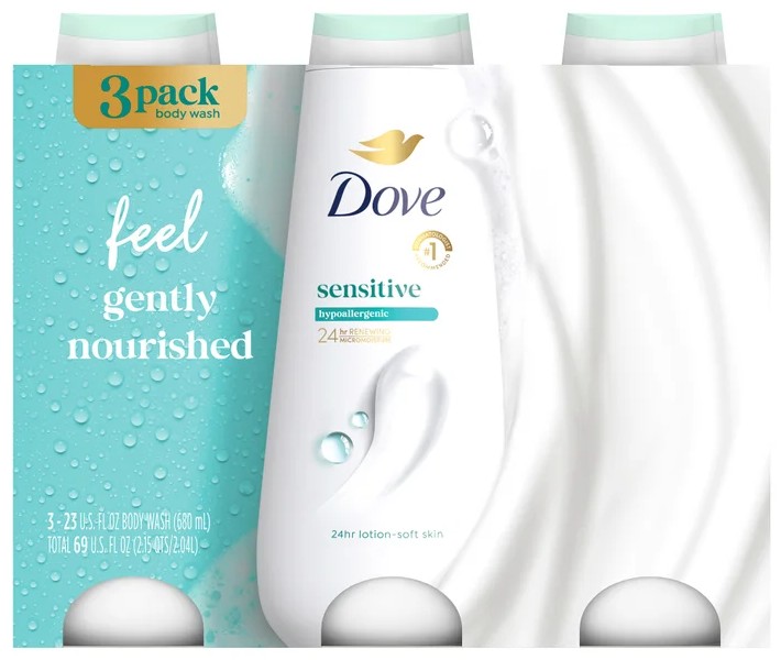 Dove Sensitive Body Wash
