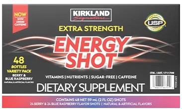 Kirkland Signature Extra Strength Energy Shot