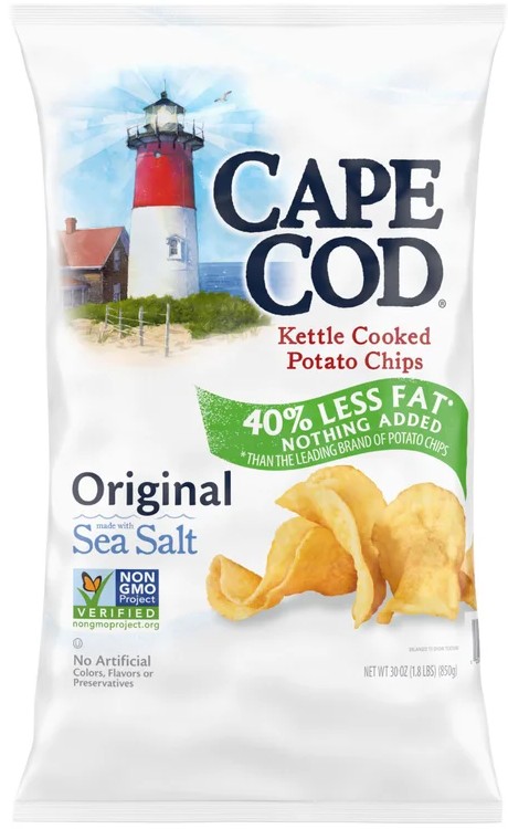 Cape Cod Less Fat Kettle Cooked Potato Chips