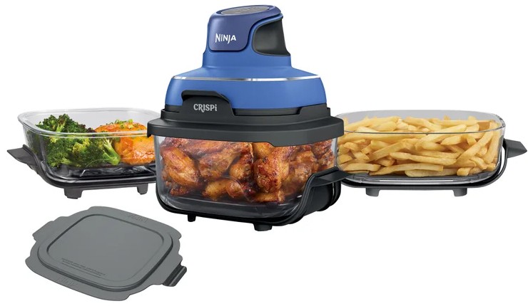 Ninja Crispi 5-in-1 Portable Glass Air Fry Cooking System