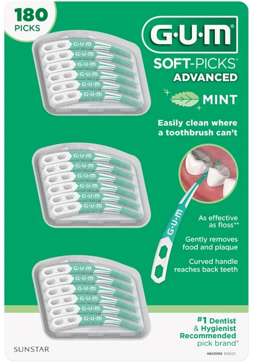 GUM Advanced Soft-Picks Mint