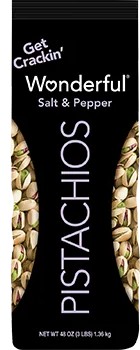 Wonderful Salt & Pepper Pistachios