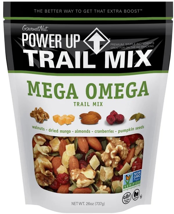 Gourmet Nut Power Up Mega Omega Trail Mix