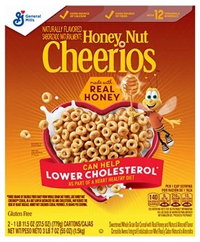 General Mills Honey Nut Cheerios