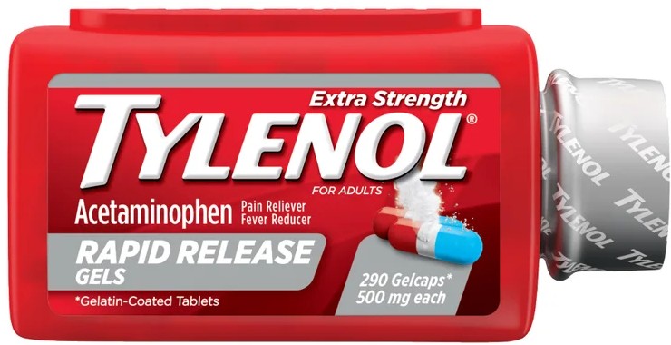 Tylenol Rapid Release Gelcaps