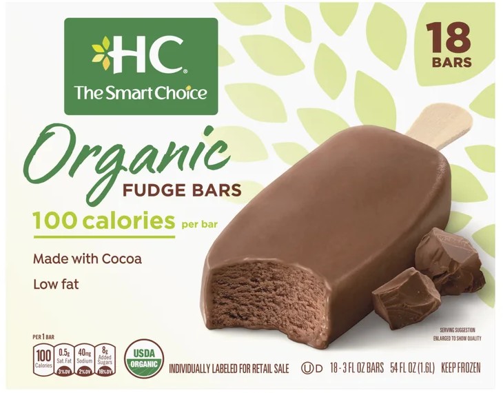 Healthy Choice Organic Fudge Bars