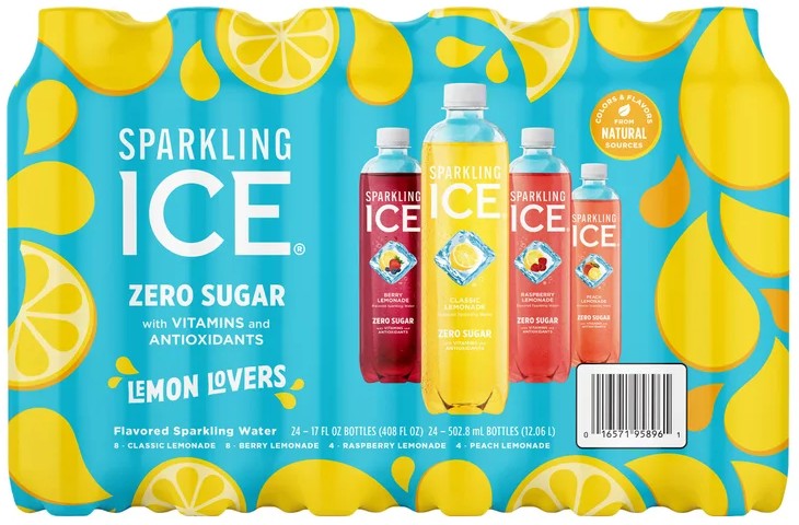 Sparkling Ice Lemon Lovers Sparkling Water