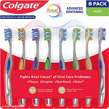 Colgate Total Active Prevention+ Advanced Whitening Toothbrush