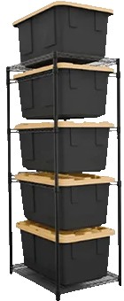 SafeRacks Storage Bin Rack