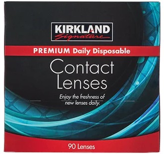 Kirkland Signature Daily Disposable Contact Lenses