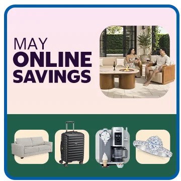 Select Online Savings End Today, 5/31/26!