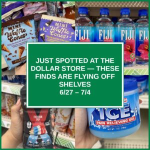 Just Spotted at the Dollar Store — These Finds Are Flying Off Shelves (6/27 – 7/4)